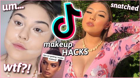 Testing Viral Tiktok Makeup Hacks Do They Actually Work Shocked