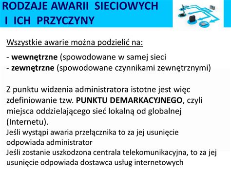 Rodzaje Awarii Sieciowych I Ich Przyczyny Online Presentation