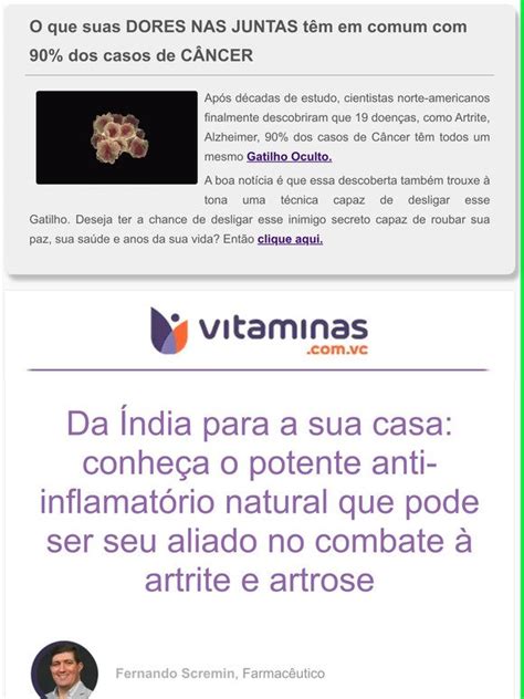 Jolivi Natural Health COMO QUE PODE Esse P Ajuda A Aliviar A Dor Nas