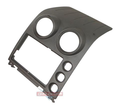 Moldura Central D Painel Cinza Ford Ecosport 03 06