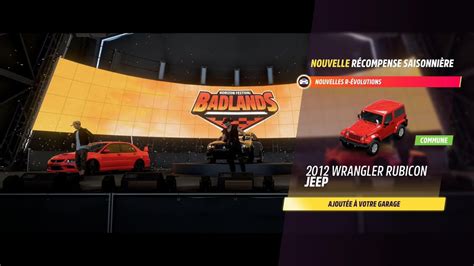 Forza Horizon Fh Championnat Saisonnier Nouvelles R Volutions