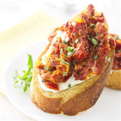 Sun Dried Tomato Bruschetta Savor The Best