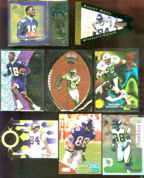 Randy Moss E X Rookie Vikings