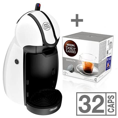 Macchina caffè Piccolo BIANCA De Longhi EDG100 W Nescafé Dolce Gusto