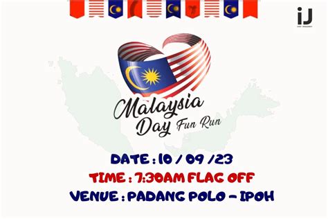 Malaysia Day Fun Run 2023 - Ipoh | Howei Online Event Registration