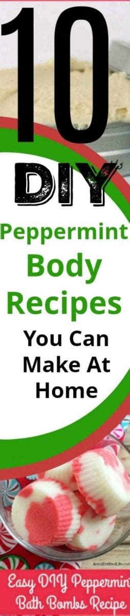 10 DIY Peppermint Body Recipes Ottawa Mommy Club