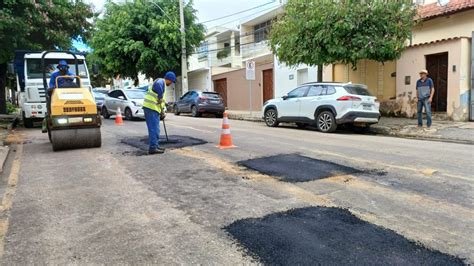 Governo Municipal aproveita tempo firme e retoma Operação Tapa Buracos