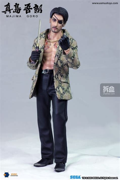 ASMUS TOYS龙如 人中之龙真岛吾朗MAJIMA GORO 8寸可动人偶 拆盒