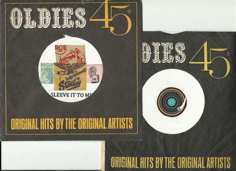 2 Oldies Vintage Original Company Factory 45 Rpm Record Sleeve Sleeves Vinyl Records For Sale