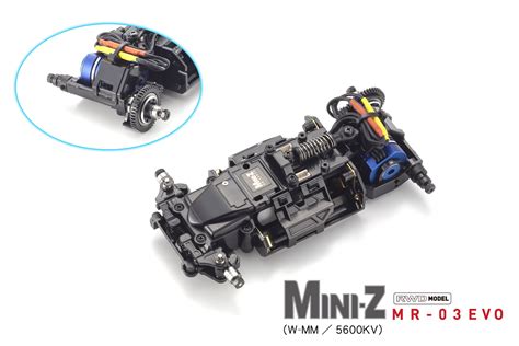 けておりま 京商 Mini Z Mr 03 Evo 限定red シャーシ マクラーレンセナ ミニッツ