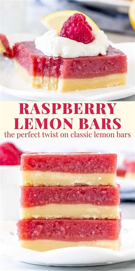 Rasberry Lemon Bars Lemon Raspberry Desserts Raspberry Crumble Citrus Desserts Citrus