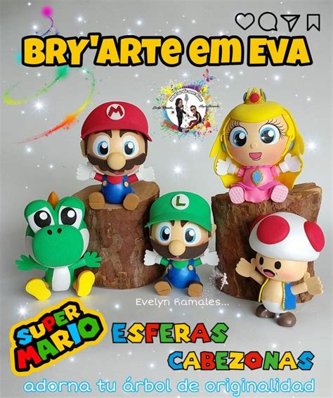 Colección Esferas Cabezonas MARIO BROSS Manualidades