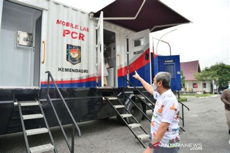 Pemrov Riau Peroleh Mobil Lab PCR Dari Kemendagri ANTARA News