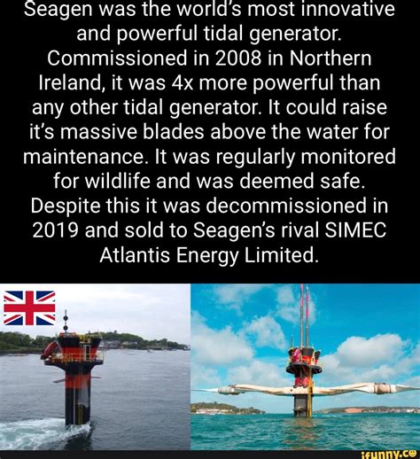 Seagen Was The Worlds Most Innovative And Powerful Tidal Generator