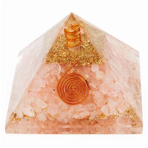 Crystal Rose Quartz Orgone Pyramid For Healing At Rs Piece In Kashipur