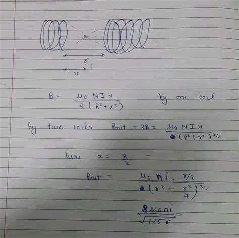 132 Two Circular Coils Of Radius R Each Wound Wtih N Turns Of Wire