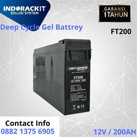 Jual Ft200 Battery Aki Kering Terminal Samoto 12v 200ah Baterai Solar Panel Jakarta Pusat