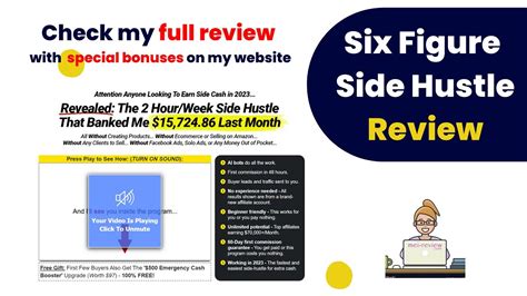 Six Figure Side Hustle Review By Luther Landro Lead Loophole Provides