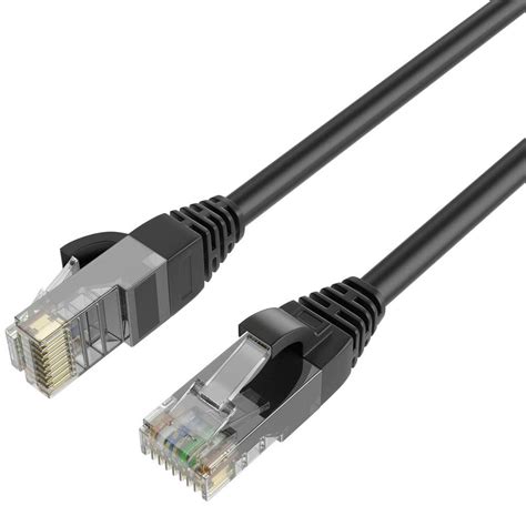 Qualgear Ft Cat High Speed Ethernet Cable For Outdoors Black