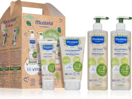 Mustela BIO poklon set za djecu od rođenja Notino hr