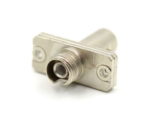 Fc Female St Female Hybrid Metal Adapter Fibertronics Inc