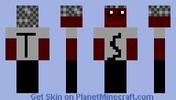 black steve Minecraft Skin