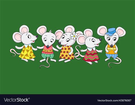 Cute mouse Royalty Free Vector Image - VectorStock