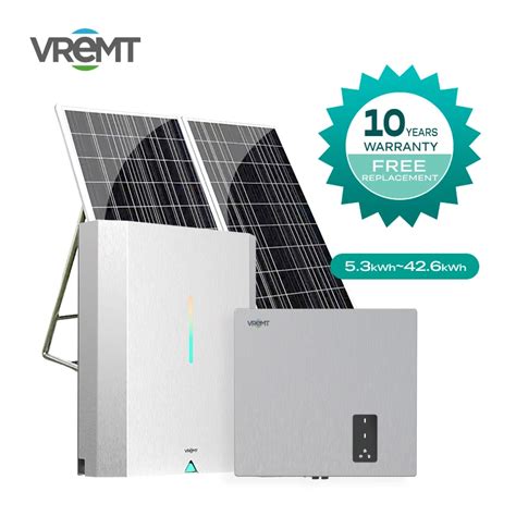 Vremt Kwh Kwh Optional Capacity Solar System For House With