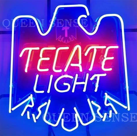 Cerveza Tecate Light Eagle Hd Vivid Neon Sign Lamp Light