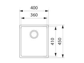 Franke Bow Bxx Single Bowl Inset Undermount Flushmount Sink Pack