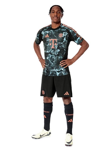 Uomini Maglia Da Trasferta 24 25 Antracite FC Bayern Monaco Store