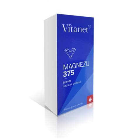 Vitanet Magnezij 375 tablete Ljekarne Pavlić