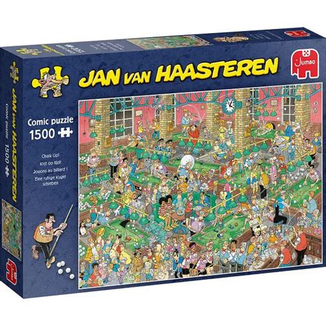 Jan Van Haasteren Comic Puzzle Chalk Up The Puzzle Aisle