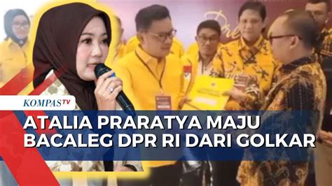 Bersama Aura Kasih Atalia Praratya Maju Bacaleg DPR RI Dari Partai