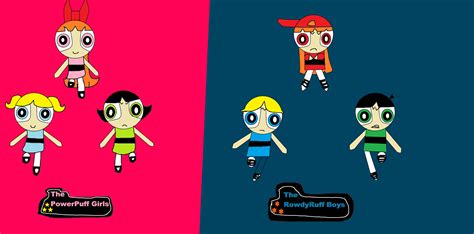 Powerpuff Girls Vs Rowdyruff Boys Bad Romance