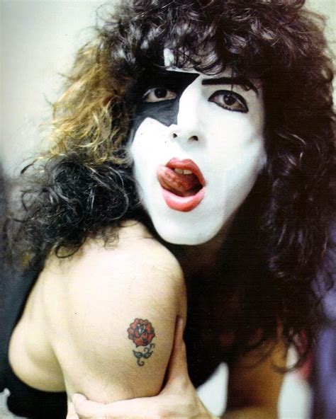 Paul Stanley Kiss Mark Vinnie Vincent S Rock Kiss Members Glow