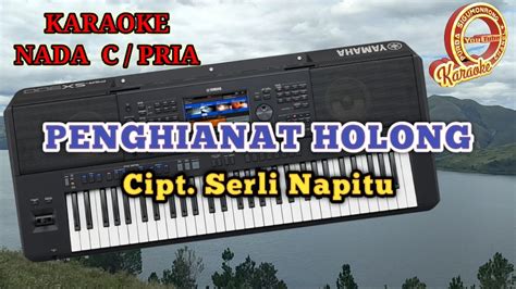 KARAOKE PENGHIANAT HOLONG NADA COWOK YouTube