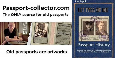 Passport History Expert And Author • Tom Topol • Passport