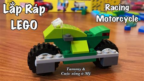 Lắp Ráp Lego ở Mỹ Cách Lắp Ghép Lego Xe Đua Lego Motorcycle Race