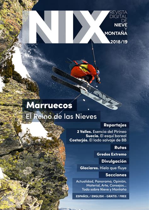 Revista Nix 201819 Recmountain