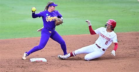 Lsu Softball Crushes Stanford With Hrs In Super Regional Game