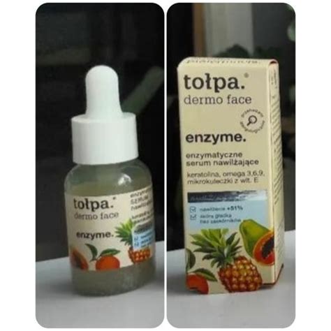 Tołpa Dermo Face Enzyme Enzymatyczne serum nawilżające opinie i