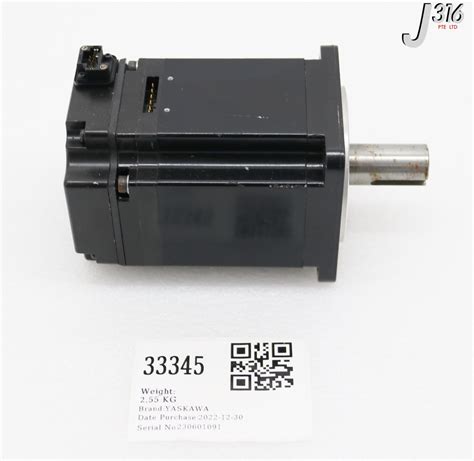 33345 YASKAWA AC SERVO MOTOR SGMAV 08ADA61 J316Gallery