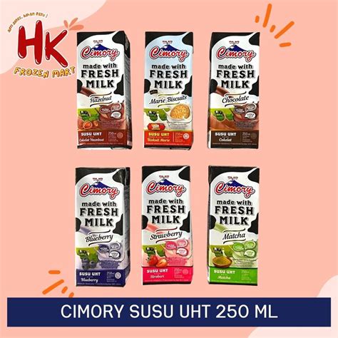 Jual Cimory Susu Uht Ml Cokelat Matcha Marie Regal