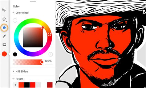 How To Make A Comic Style Portrait In Adobe Fresco