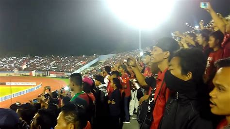 National Anthem Indonesia Vs Malaysia Friendly Match Youtube