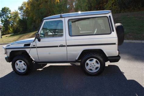 1991 Mercedes Benz G Class 300gd 116 002 Miles Silver Suv I6 2 9l Manual For Sale