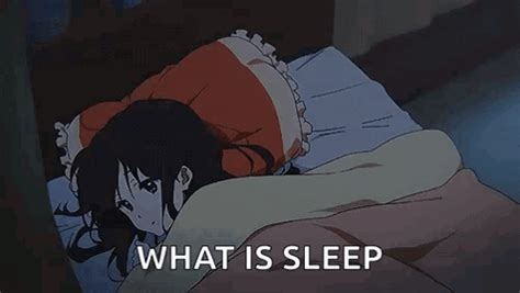 Anime Cant Sleep Anime Cant Sleep Insomnia Discover Share Gifs