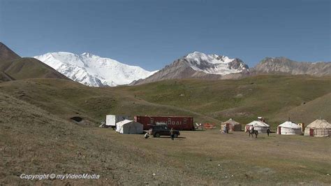 Visiting Lenin Peak Base Camp - Kyrgyzstan - Travel Video Blog