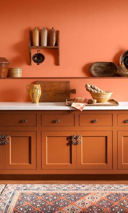 25 Cheerful And Bold Orange Kitchen Decor Ideas Shelterness